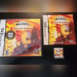 CIB Avatar: The Last Airbender - Into the Inferno Nintendo DS Like New Tested